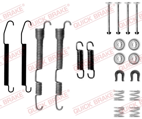 Accessory Kit, brake shoes